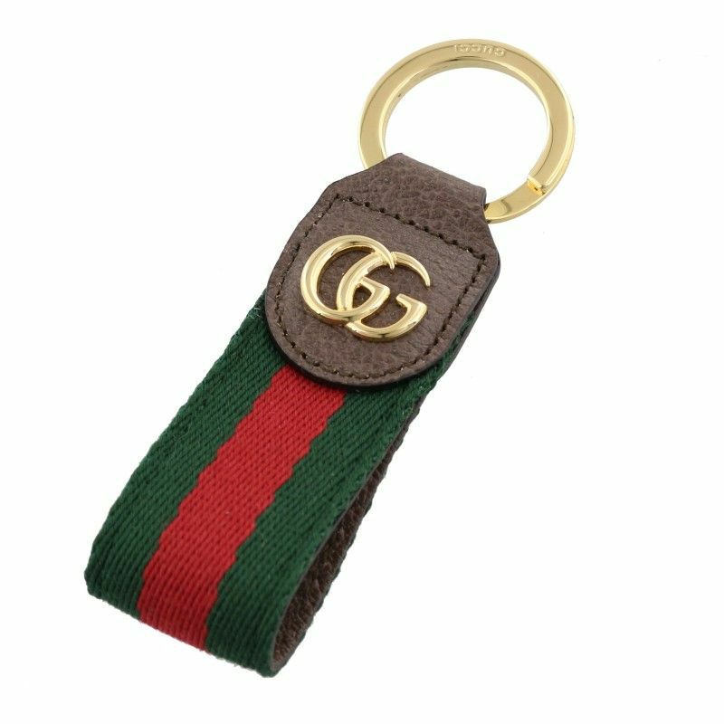 グッチ GUCCI キーリング レディース OPHIDIA オフィディア ブラウン 523161 HE2NG 8742