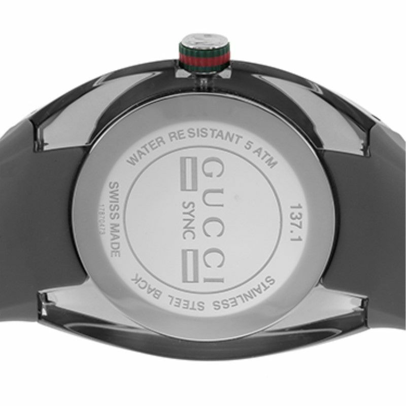 グッチ GUCCI 腕時計 メンズ SYNC グレー YA137109A | GINZA