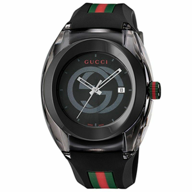 グッチ GUCCI 腕時計 メンズ SYNC ブラック YA137107A | GINZA 