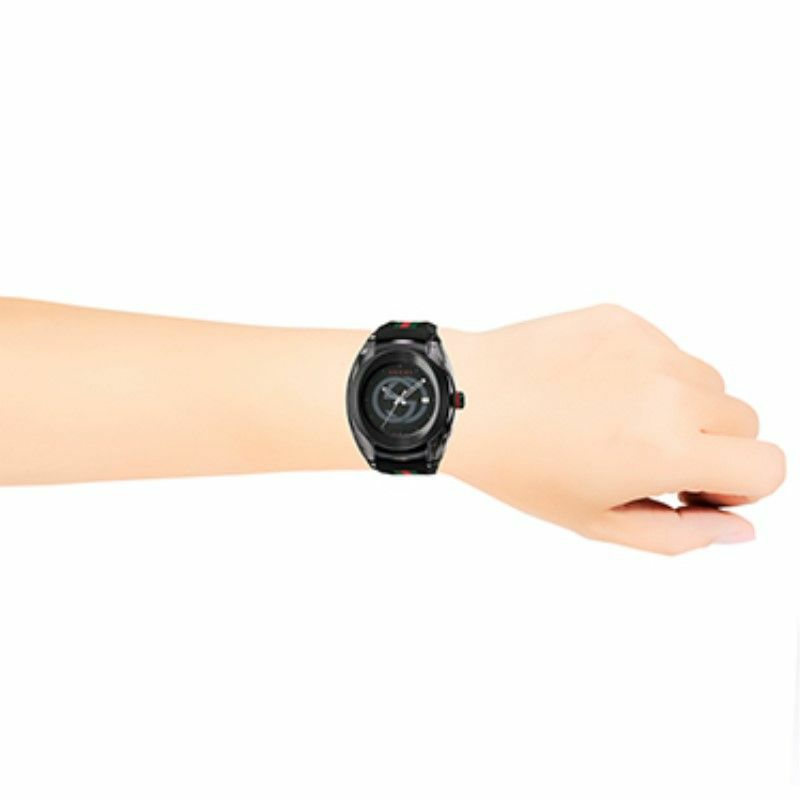 グッチ GUCCI 腕時計 メンズ SYNC ブラック YA137107A | GINZA