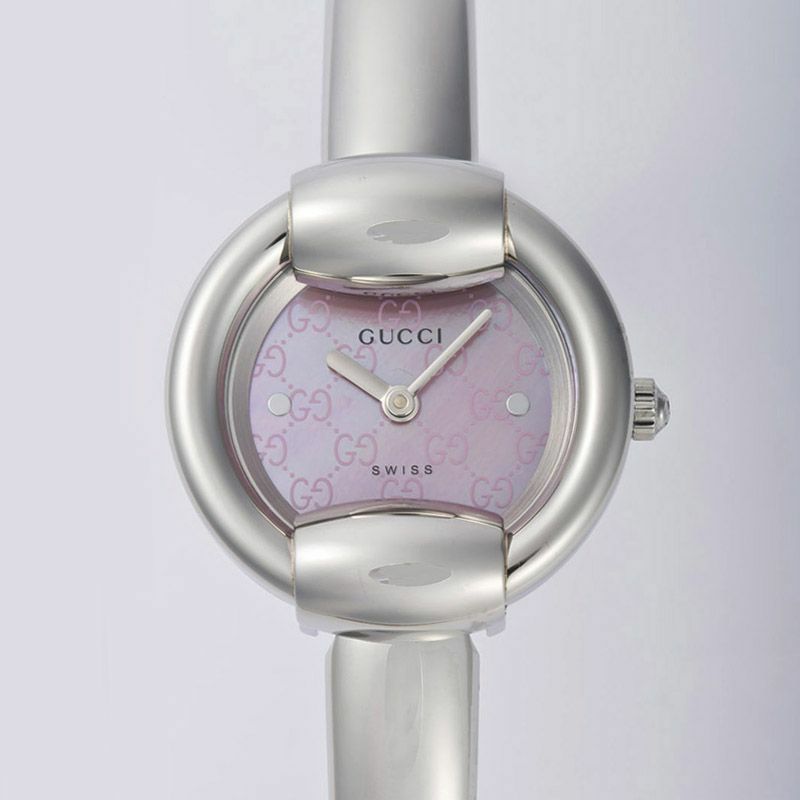 グッチ GUCCI 腕時計 レディース 1400 ピンクシェル YA014513 | GINZA