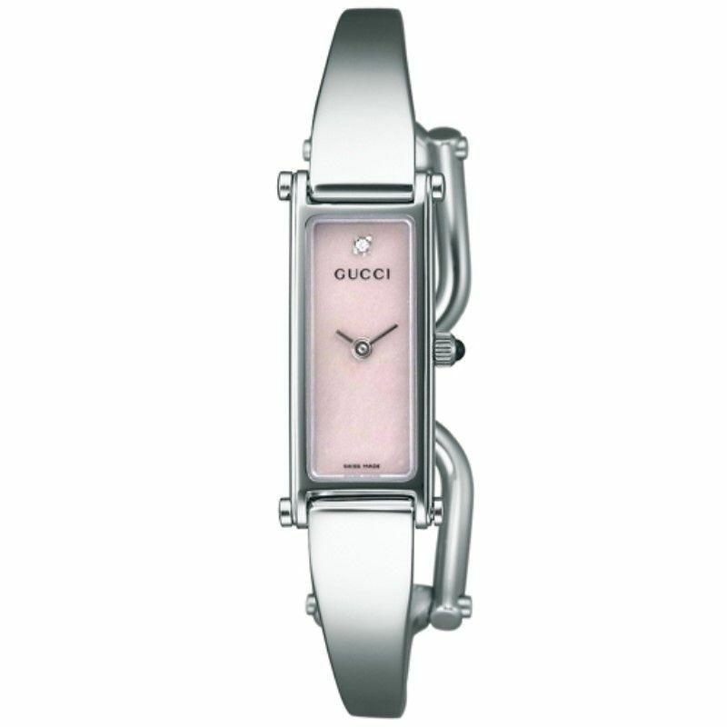 グッチ GUCCI 腕時計 レディース 1500 ピンクシェル YA015554 | GINZA 