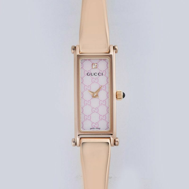 グッチ GUCCI 腕時計 レディース 1500 ピンクシェル YA015559 | GINZA  