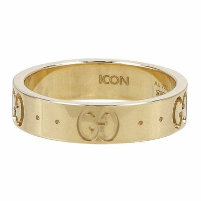 グッチ GUCCI リング 7号 レディース GGアイコンスリム 660070 J8502