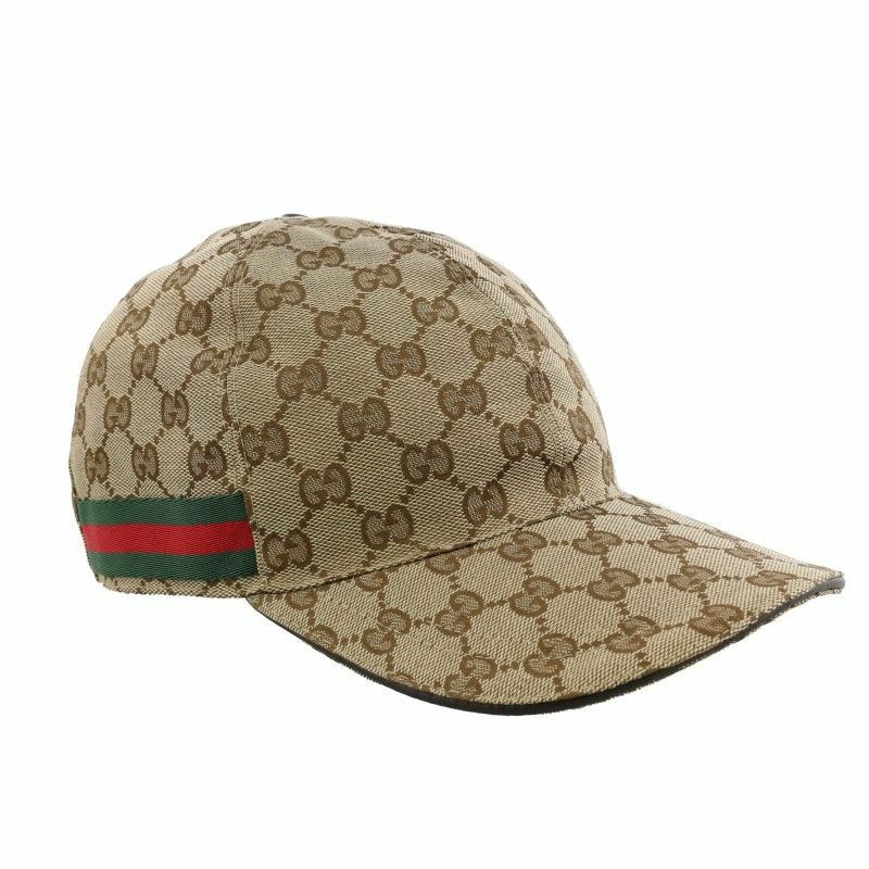 グッチ GUCCI キャップ メンズ ベースボール キャップ ブラウン 200035