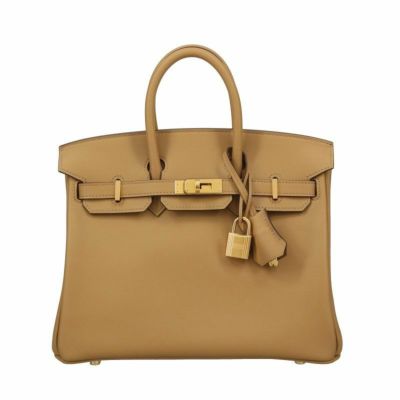 エルメス バーキン25 ビスキュイ ヴォースイフト ゴールド金具 Z刻印 HERMES Birkin25 | GINZA LoveLove（ラブラブ）