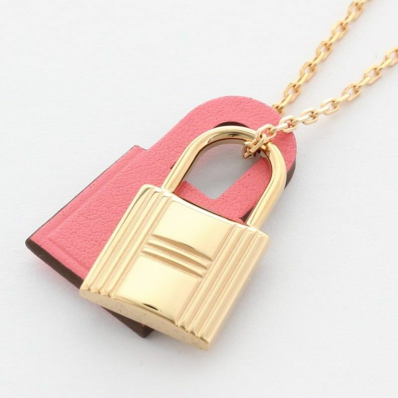 HERMES エルメス ネックレス オーケリー PM H078852CD ROSE AZALEE