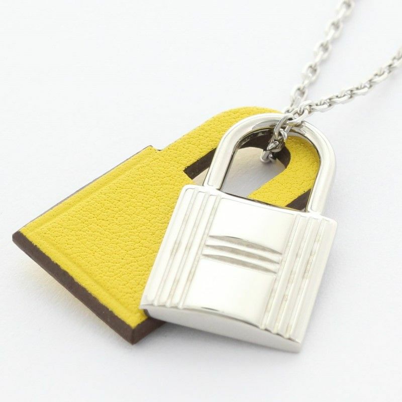 HERMES エルメス ネックレス オーケリー PM H078852CK JAUNE DE NAPLES