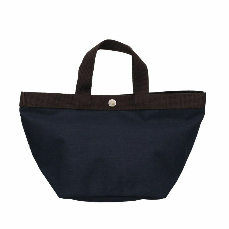 美品 Herve Chapelier トートバッグ キャンバス ネイビー 舟型 美品 Herve Chapelier トートバッグ キャンバス ネイビー 舟型 美品