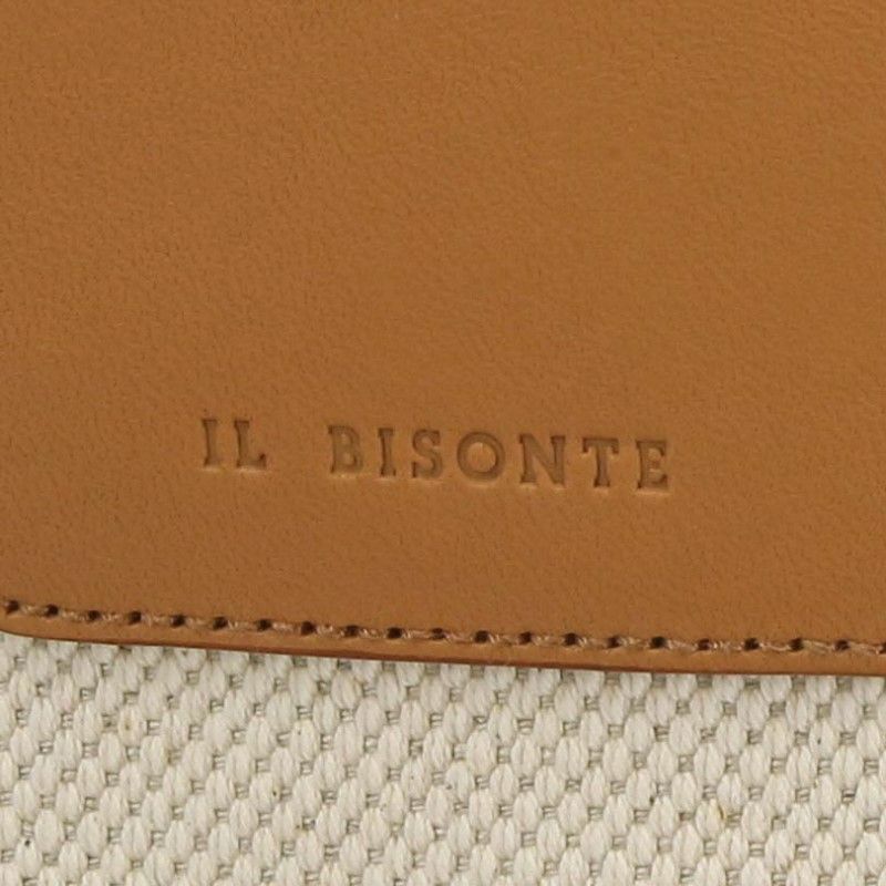 イル ビゾンテ IL BISONTE トートバッグ メンズ レディース ホワイト BTO130 TCMO08 NA236X