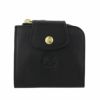イル ビゾンテ IL BISONTE 二つ折り財布 メンズ レディース ブラック SMW175 PV0005 BK128B NERO