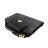 イル ビゾンテ IL BISONTE 二つ折り財布 メンズ レディース ブラック SMW175 PV0005 BK128B NERO
