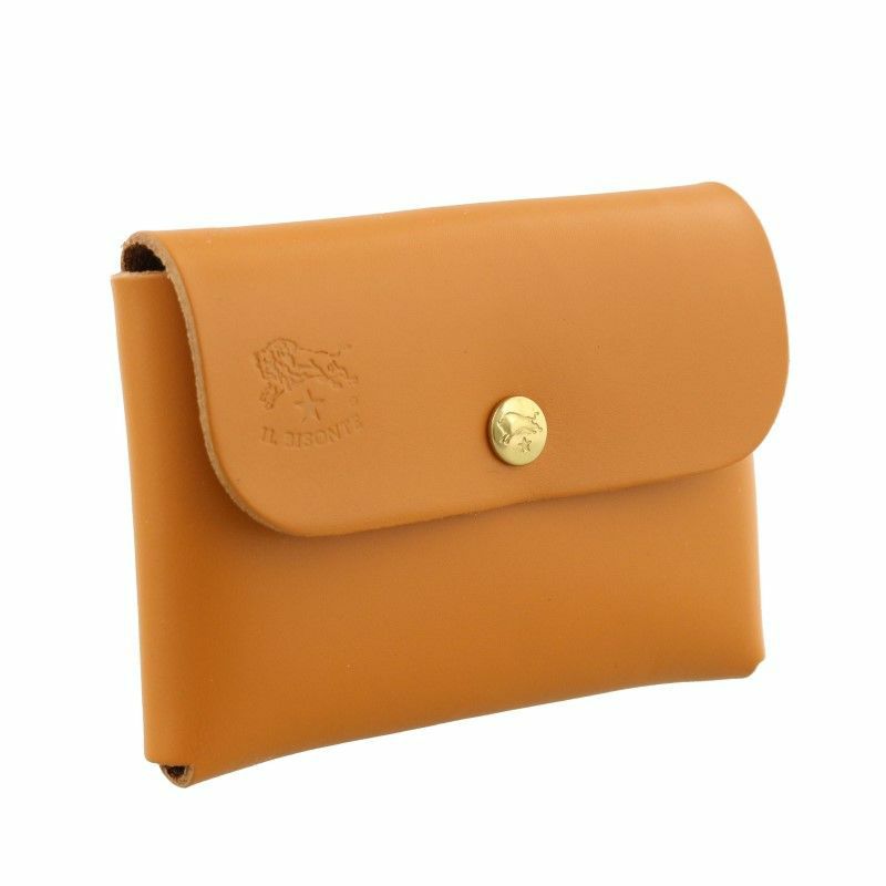 イル ビゾンテ IL BISONTE カードケース メンズ レディース ブラウン SCC032 PG0001 OR176B MIELE