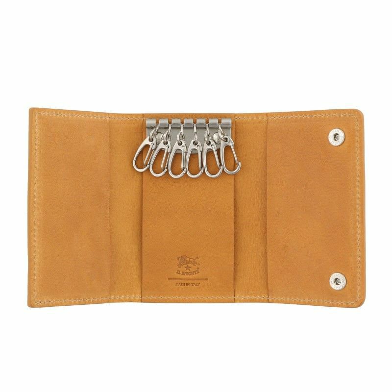 イル ビゾンテ IL BISONTE キーケース メンズ レディース ブラウン SKH142 PO0001 NA178 Naturale