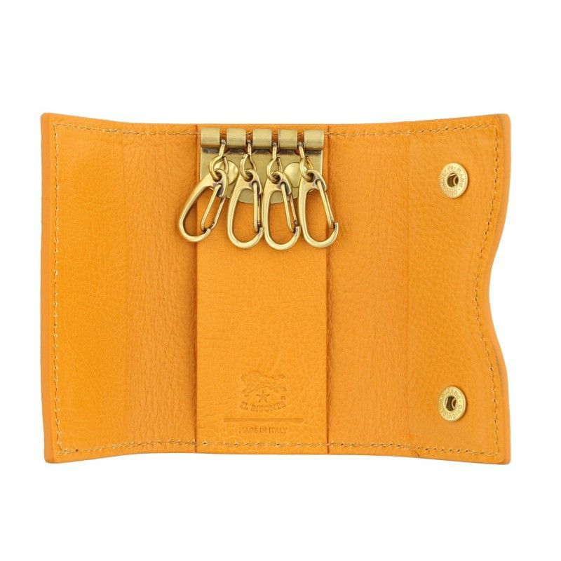 イル ビゾンテ IL BISONTE キーケース メンズ レディース ブラウン SKH144 PV0001 OR176B MIELE