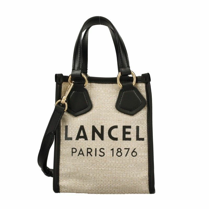 ランセル LANCEL トートバッグ ショルダー レディース ブラック A12334