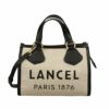 ランセル LANCEL トートバッグ ショルダーバッグ レディース A12006 8A NATURAL/BLACK