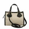 ランセル LANCEL トートバッグ ショルダーバッグ レディース A12006 8A NATURAL/BLACK