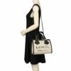 ランセル LANCEL トートバッグ ショルダーバッグ レディース A12006 8A NATURAL/BLACK