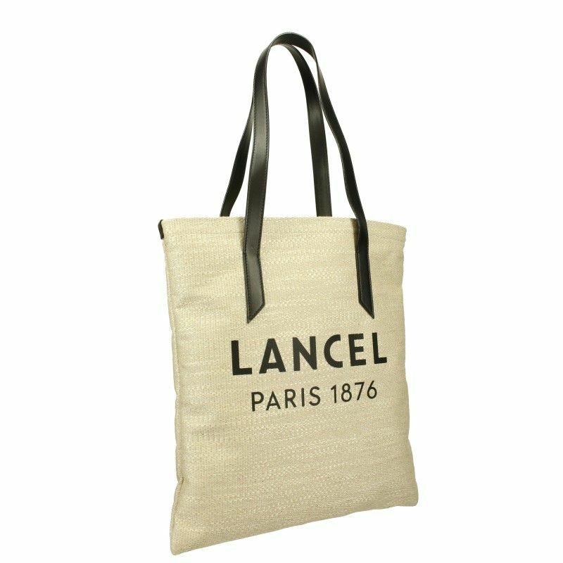 ランセル LANCEL トートバッグ レディース ブラック A12428 8A NATURAL 