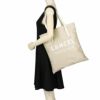 ランセル LANCEL トートバッグ レディース ホワイト A12428 5Z NATURAL WHITE