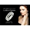 LARA Christie ララクリスティー リング 11号 レディース R6028-W シルバーアクセサリー WHITE Label