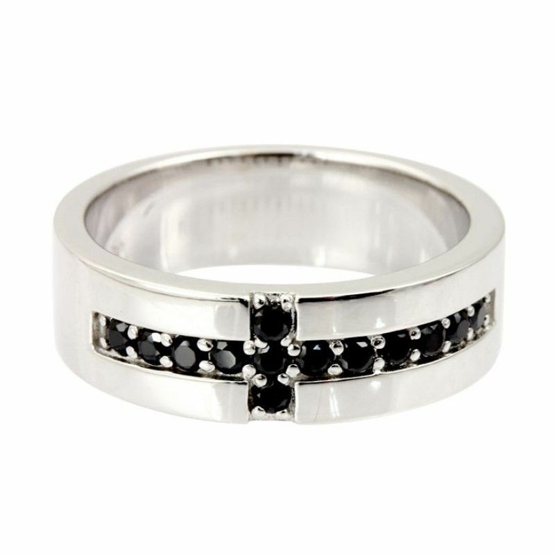 LARA Christie ララクリスティー リング 19号 メンズ R3116-B シルバーアクセサリー BLACK Label