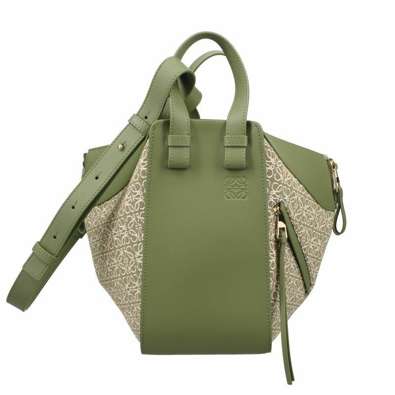 ロエベ LOEWE ハンドバッグ レディース ハンモック A538S35X43 4364 GREEN/AVOCADO GREEN