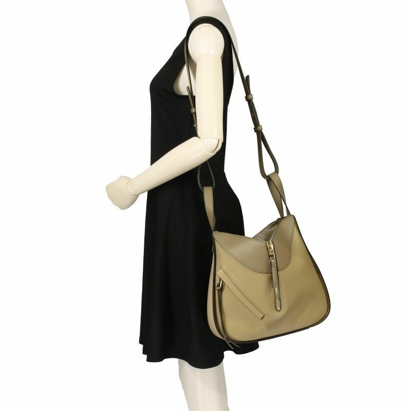 ロエベ LOEWE ハンドバッグ レディース ハンモック スモール グリーン 326.30KS35 6262