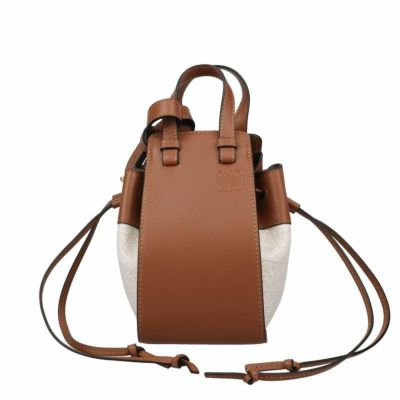 Loewe ハンモック　タン ロエベ LOEWE ハンモック スモール タン カーフ レディース