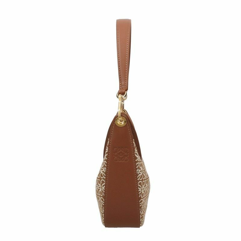 ✨LOEWE✨ロエベ✨ターンロック✨ブラウン✨ロゴ✨革レザー✨ショルダーバッグ✨ ロエベ LOEWE ショルダーバッグ レディース ルナ ブラウン