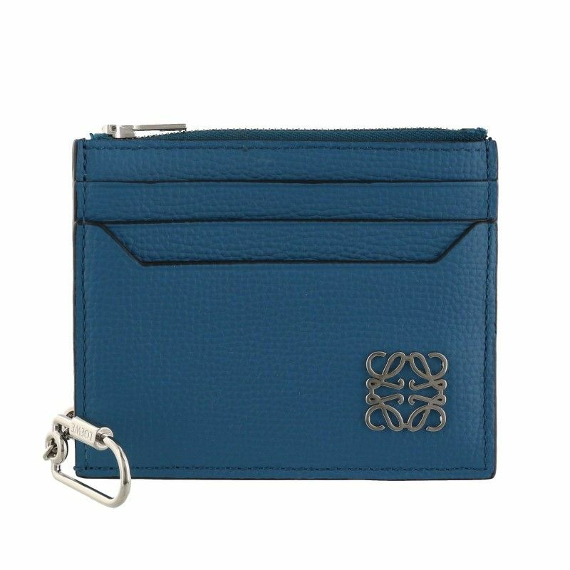 ロエベ LOEWE カードケース レディース アナグラム ブルー C821R89X01 5183 LAGOON BLUE