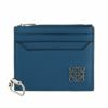 ロエベ LOEWE カードケース レディース アナグラム ブルー C821R89X01 5183 LAGOON BLUE