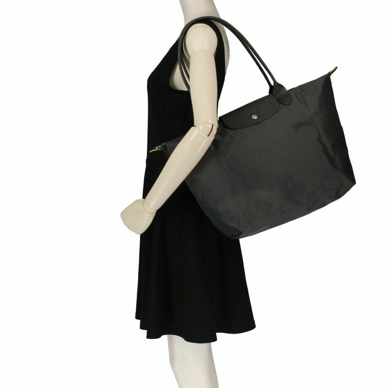 LONGCHAMP ロンシャン トートバッグ レディース ル プリアージュ グレー 1899 919 P66 Graphite