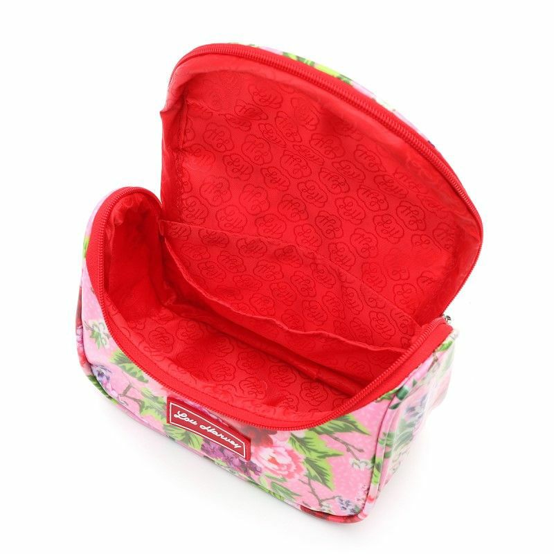 ルーハーヴィ LOU HARVEY ポーチ CP2003 Vintage Floral Pink