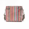 ルーハーヴィ LOU HARVEY ショルダーバッグ LIC2009 Multi Stripe Trellis