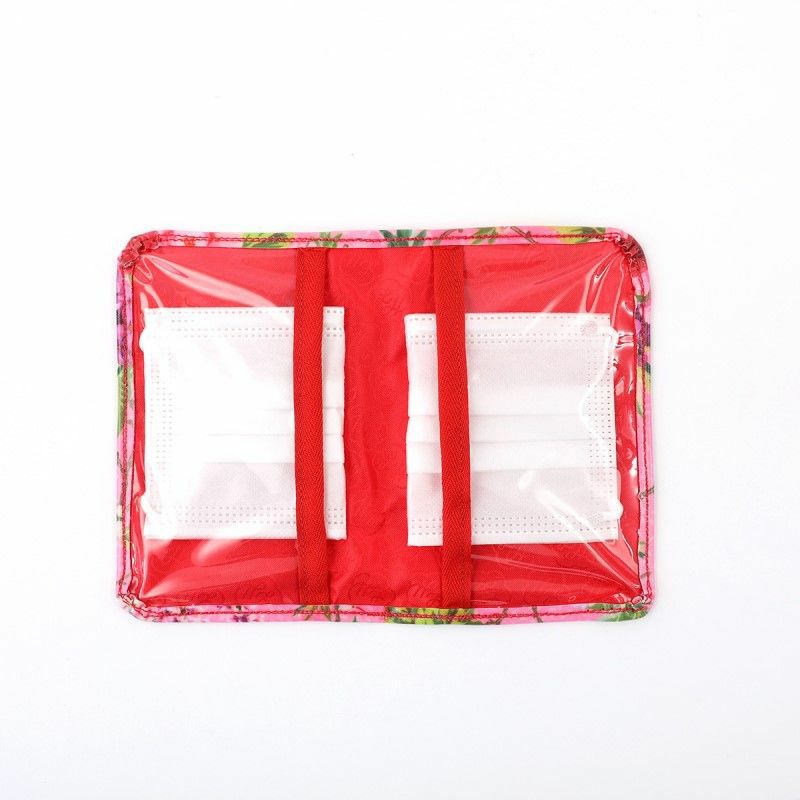 ルーハーヴィ LOU HARVEY マスクケース MC2003 Vintage Floral Pink