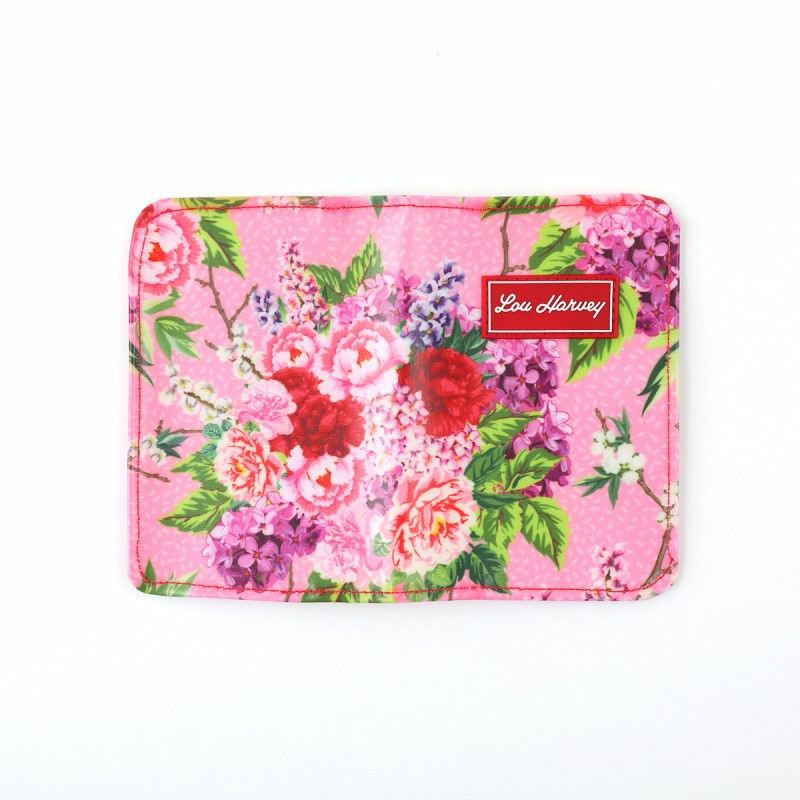 ルーハーヴィ LOU HARVEY マスクケース MC2003 Vintage Floral Pink