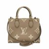 ルイヴィトン LOUIS VUITTON ハンドバッグ オンザゴー PM トゥルトレール クレーム M45779