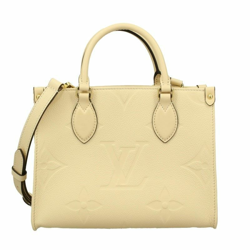 LOUIS VUITTON ルイヴィトン トートバッグ モノグラム アンプラント オンザゴー PM M46569 クレーム