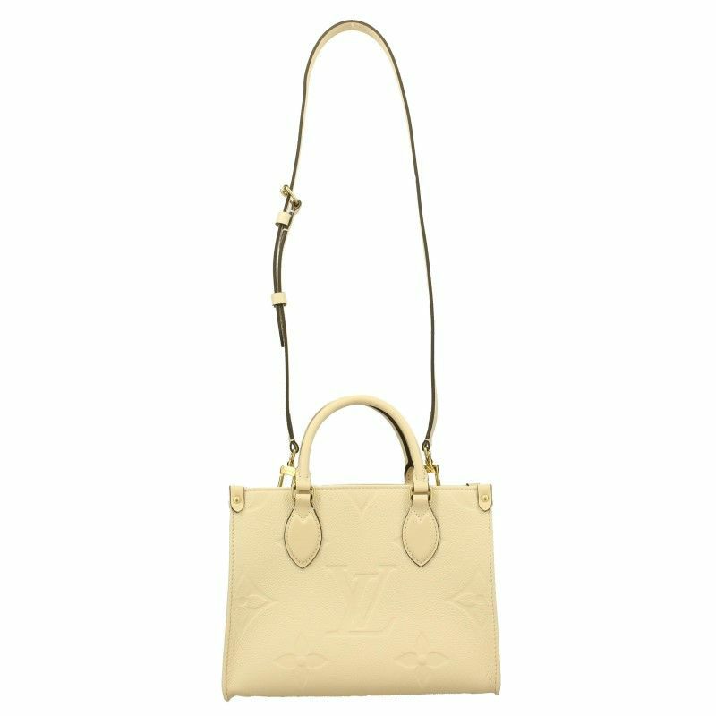 LOUIS VUITTON ルイヴィトン トートバッグ モノグラム アンプラント オンザゴー PM M46569 クレーム