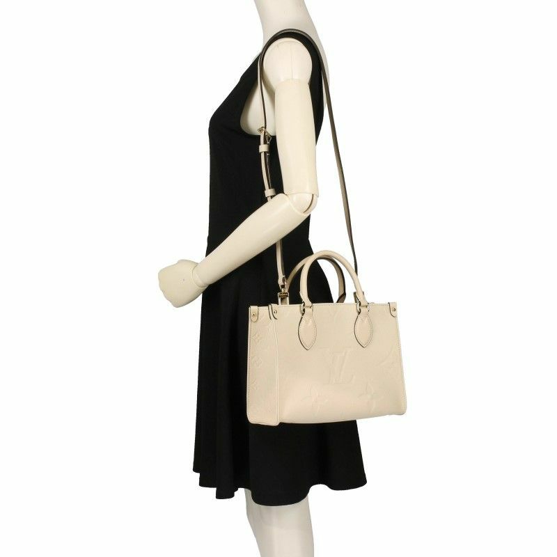 LOUIS VUITTON ルイヴィトン トートバッグ モノグラム アンプラント オンザゴー PM M46569 クレーム