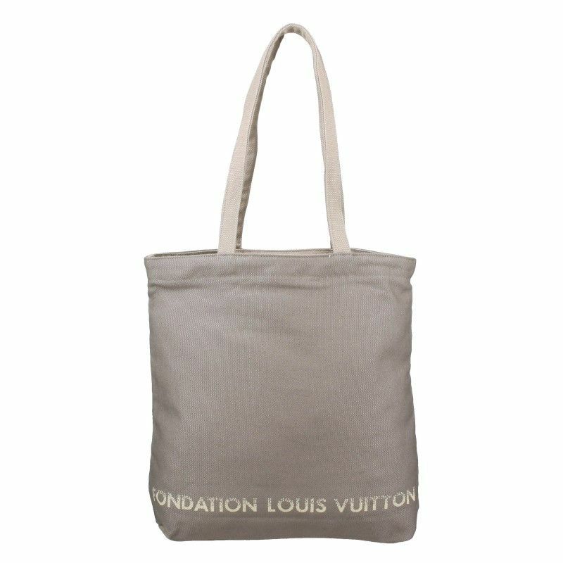 ルイヴィトン LOUIS VUITTON トートバッグ グレー 2391320372 GREY 無地 ロゴ A4サイズ収納可