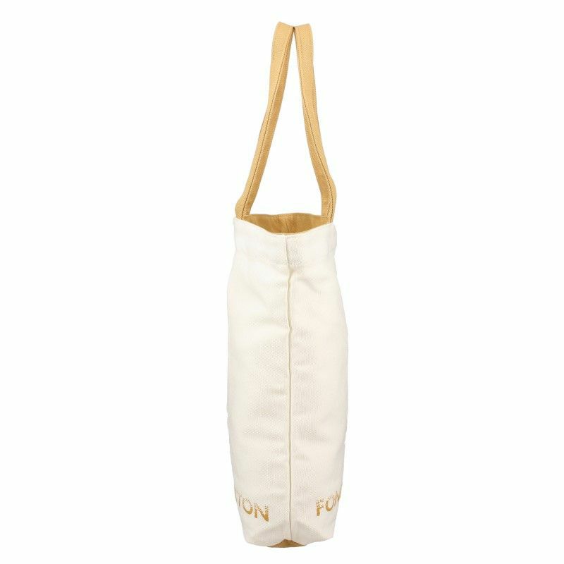 ルイヴィトン LOUIS VUITTON トートバッグ ホワイト 2337820358 WHITE 無地 ロゴ A4サイズ収納可