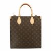 ルイヴィトン LOUIS VUITTON トートバッグ モノグラム サックプラ PM ブラウン M46263