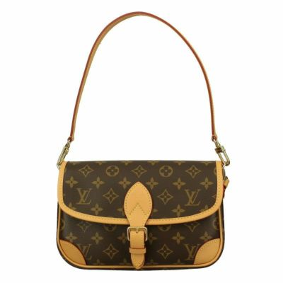 ルイヴィトン ショルダーバッグ モノグラム ディアヌ NM PM ブラウン LOUIS VUITTON M46049 フューシャ | GINZA  LoveLove（ラブラブ）