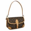 LOUIS VUITTON ルイヴィトン ショルダーバッグ モノグラム ディアヌ NM PM ブラウン M45985