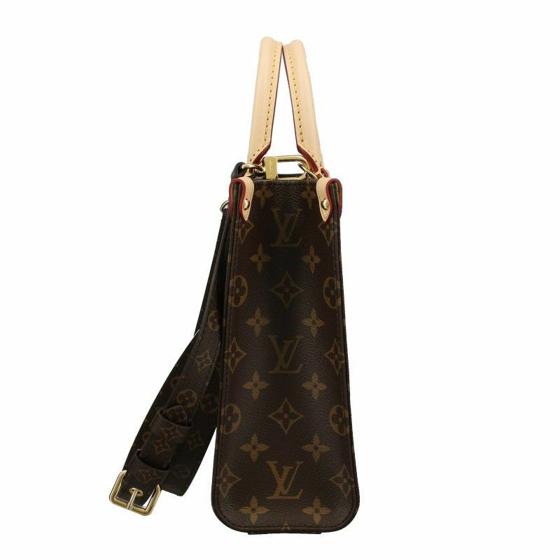 ルイヴィトン LOUIS VUITTON ショルダーバッグ モノグラム サックプラ BB ブラウン M46265