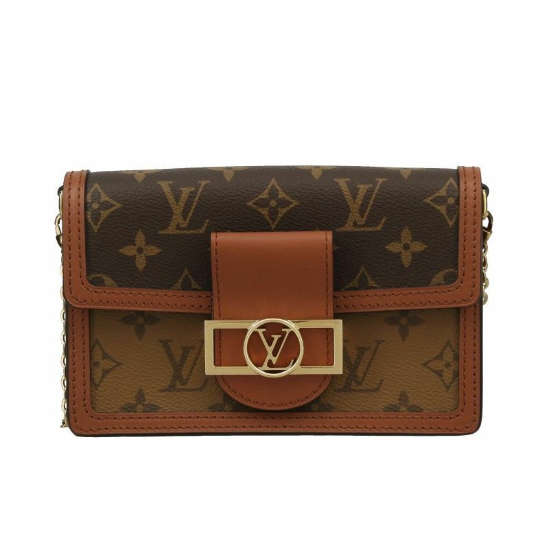 ルイヴィトン LOUIS VUITTON ショルダーバッグ モノグラム ポルトフォイユ・ドーフィーヌ M68746