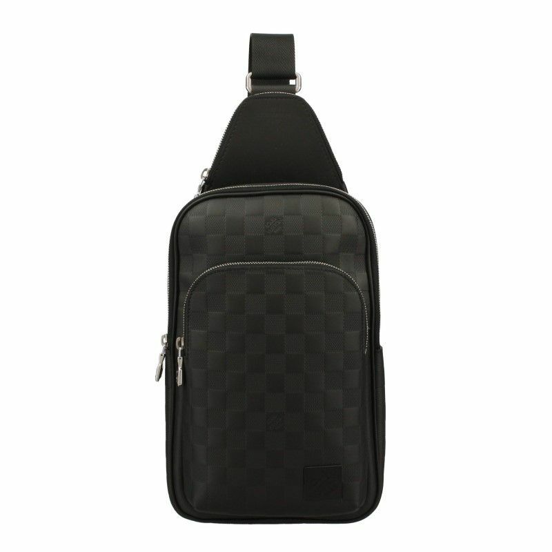 LOUIS VUITTON ルイヴィトン ボディバッグ ダミエ アヴェニュー・スリングバッグ ブラック N45303